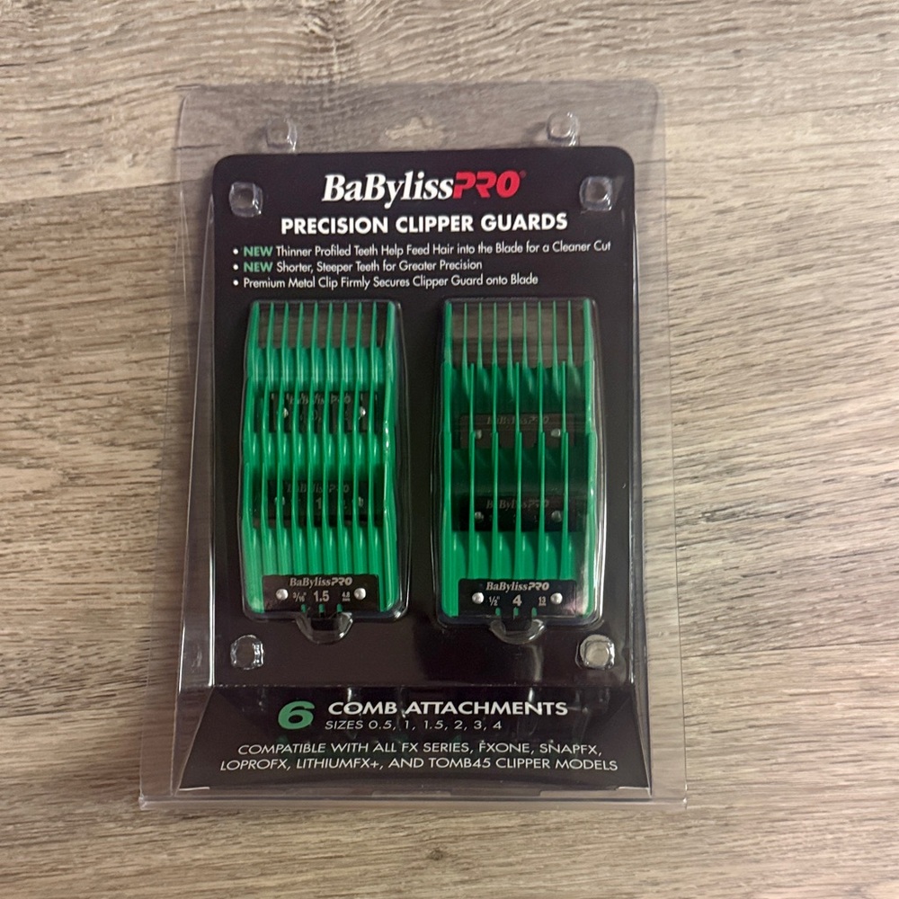BaBylissPRO Green Clipper Guards